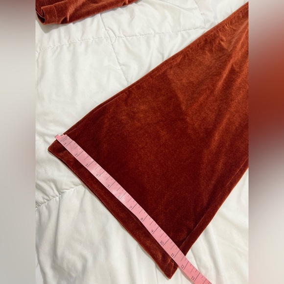 Banana Republic one shoulder Velvet Asymmetrical wide leg Jumpsuit size XXS - Picture 9 of 13